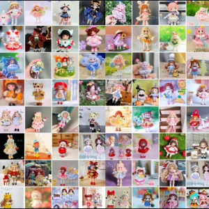 精品隐藏800+款精品微钩隐藏人偶图解全店图解部分带视频打包价-虚拟资料库