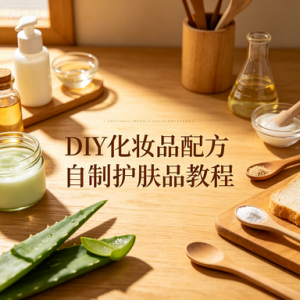DIY化妆品配方自制护肤品教程学习资料手工制作大全芦荟胶水乳霜-虚拟资料库