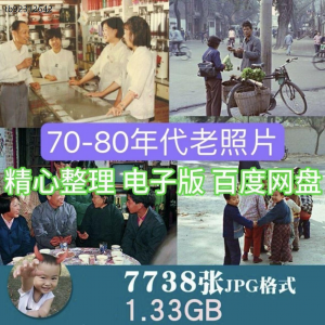 中国70-80年代城市生活老照片人文纪实摄影作品集JPG图片电子版-虚拟资料库