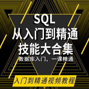 SQL相关数据库视频教程零基础入门到高级Oracle+Hive培训教学课程-虚拟资料库