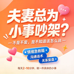 修复伴侣矛盾安卓软件 情绪复盘关系温度计改善夫妻日常沟通-俊享资料仓